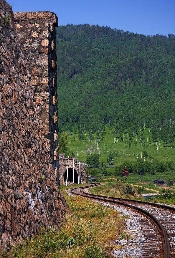 Старая Кругобайкальская железная дорога