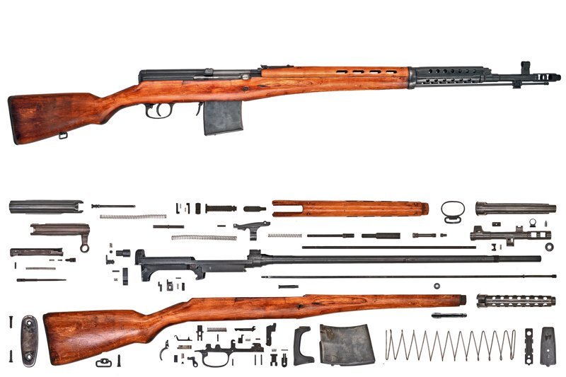Анатомия оружия или оружие в разобранном виде. Фотоподборка
