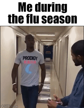Я во время эпидемий гриппа