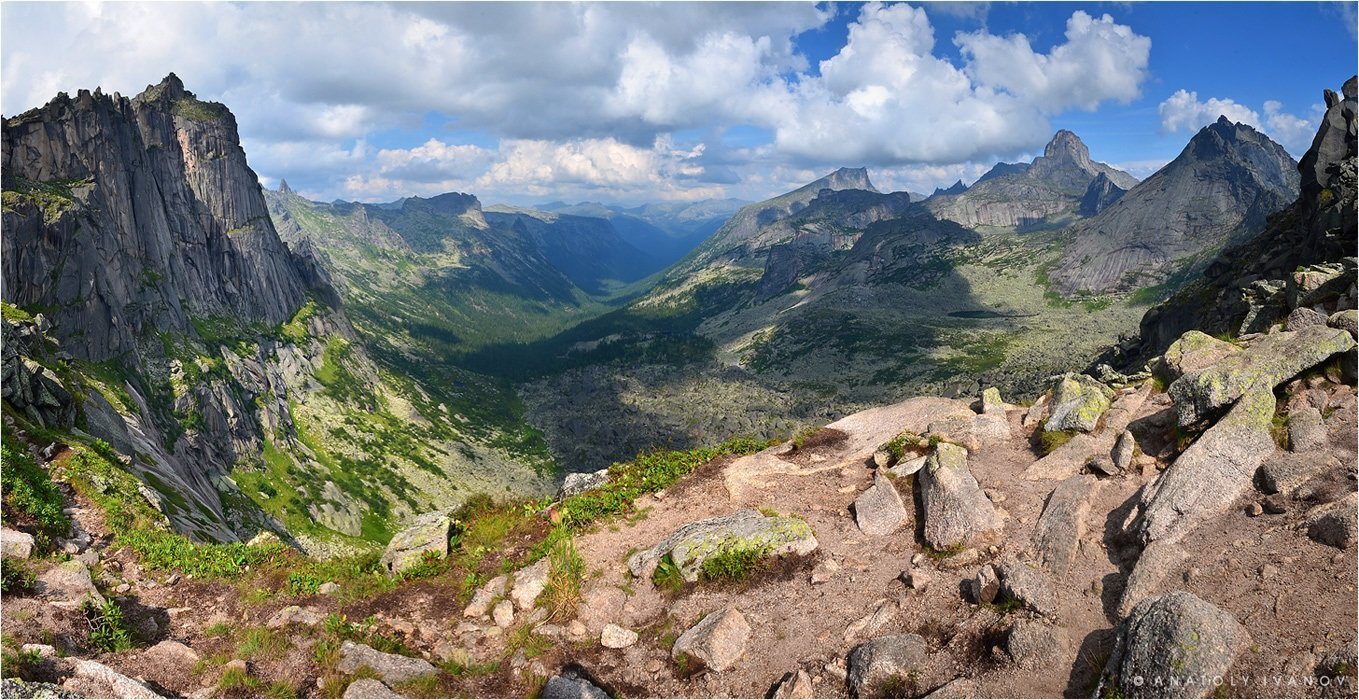 Перевал художников ергаки фото