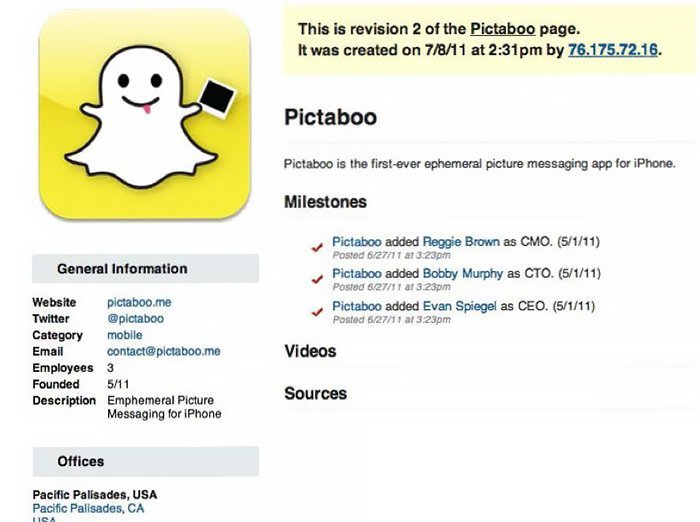5. Pictaboo - Snapchat