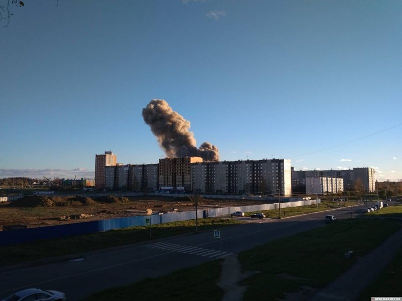 Взрыв на пиротехническом заводе в Гатчине. Подробности
