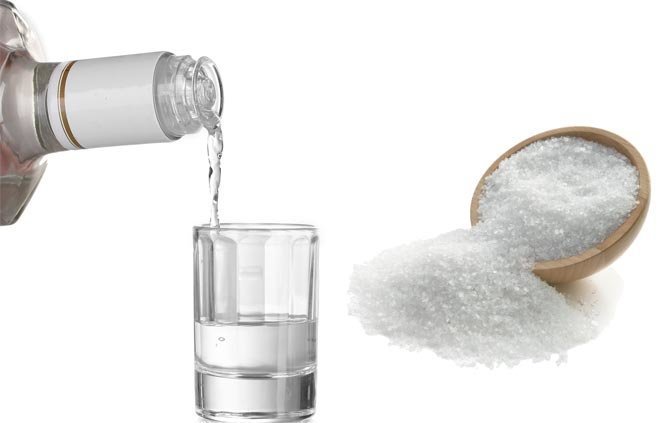 Как лечить диарею водкой с солью?