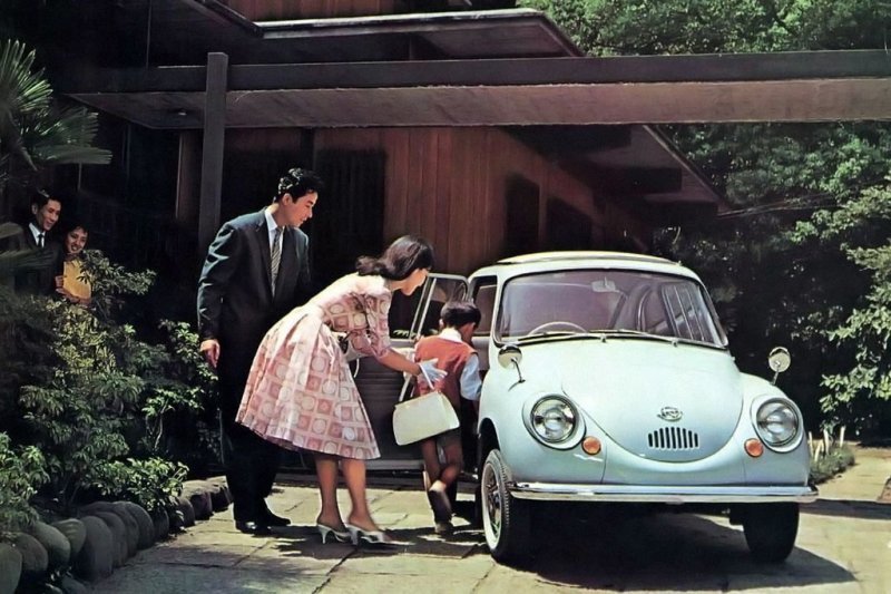 Провал первой модели Subaru 360 на рынке США в конце 60-х годов