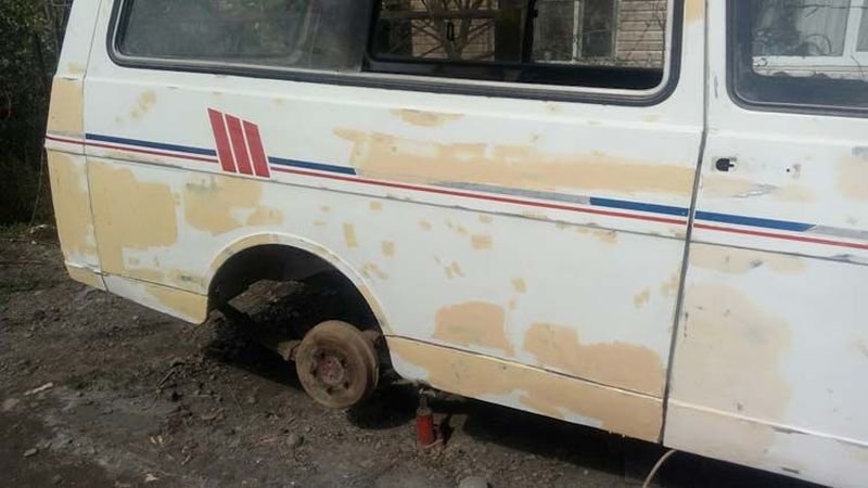 Восстановление советского микроавтобуса «РАФ-2203»