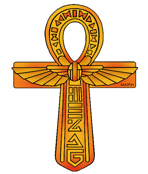 Анкх, или египетский крест.