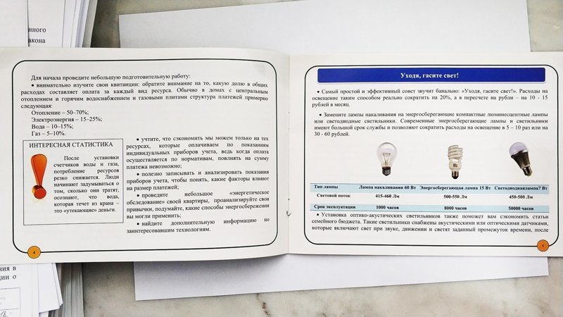 Единая Россия выпустила брошюру, где рассказывает, как нужно экономить людям с низким доходом
