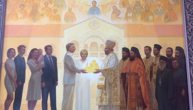 Российский миллиардер построил храм и «подарил» его лично Иисусу Христу