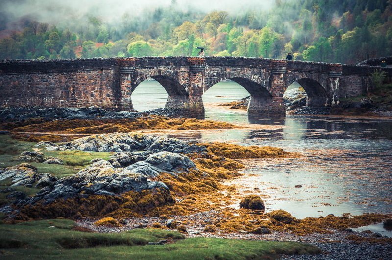 Мост замка Эйлен Донан, Шотландия 