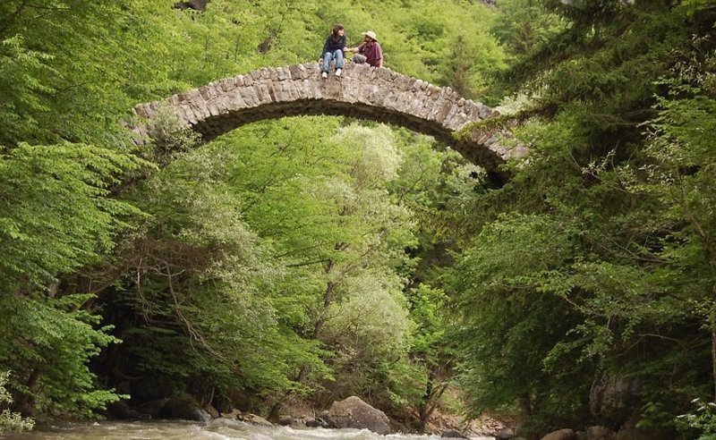 Мост царицы Тамары, Грузия 