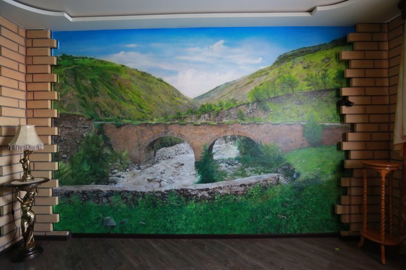 Роспись стен. Дагестан