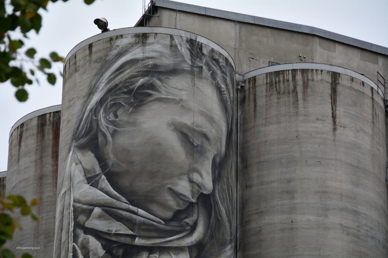 «Сило-арт» —  масштабные граффити на элеваторах и зернохранилищах