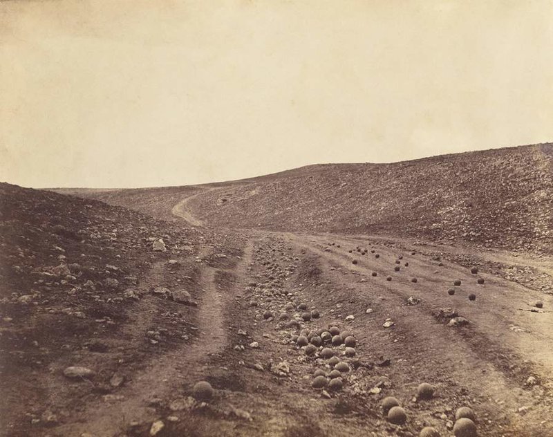 Долина теней смерти, Роджер Фентон, 1855. 