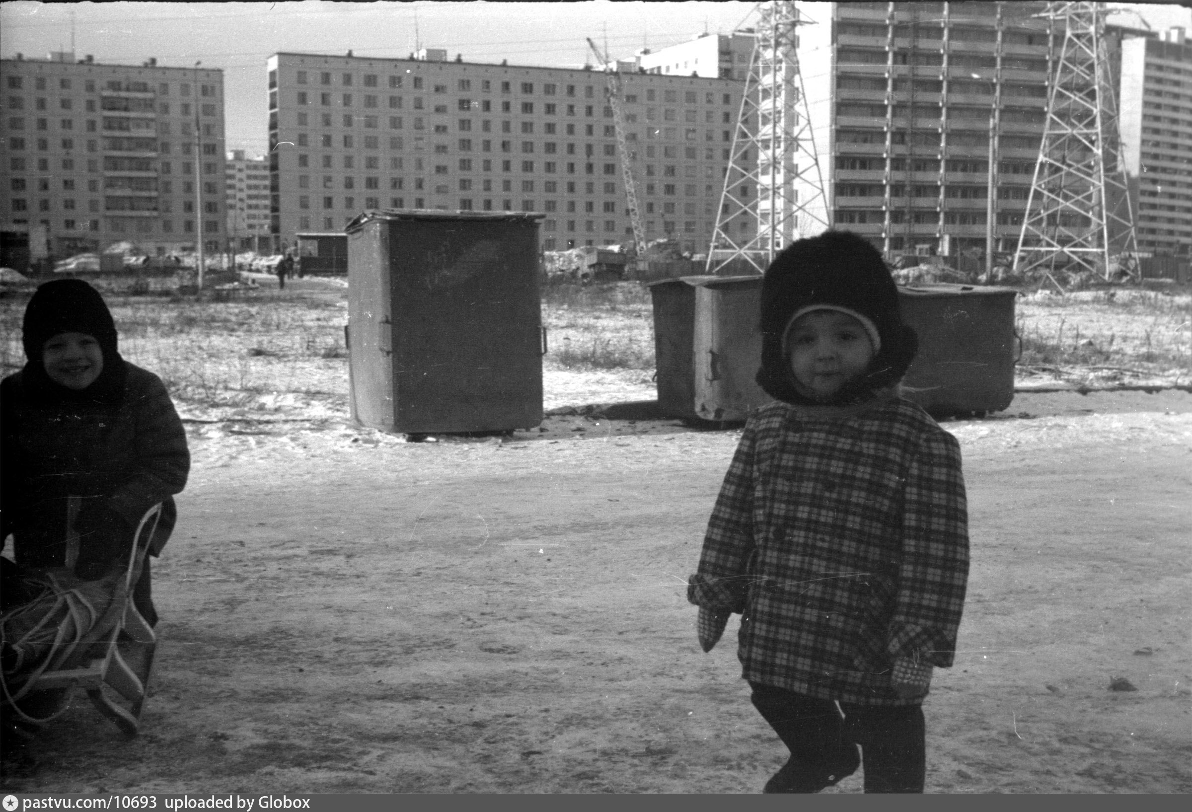 Дети СССР зимой