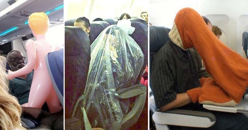 30 сцен на борту самолета, которых вы предпочли бы никогда не видеть