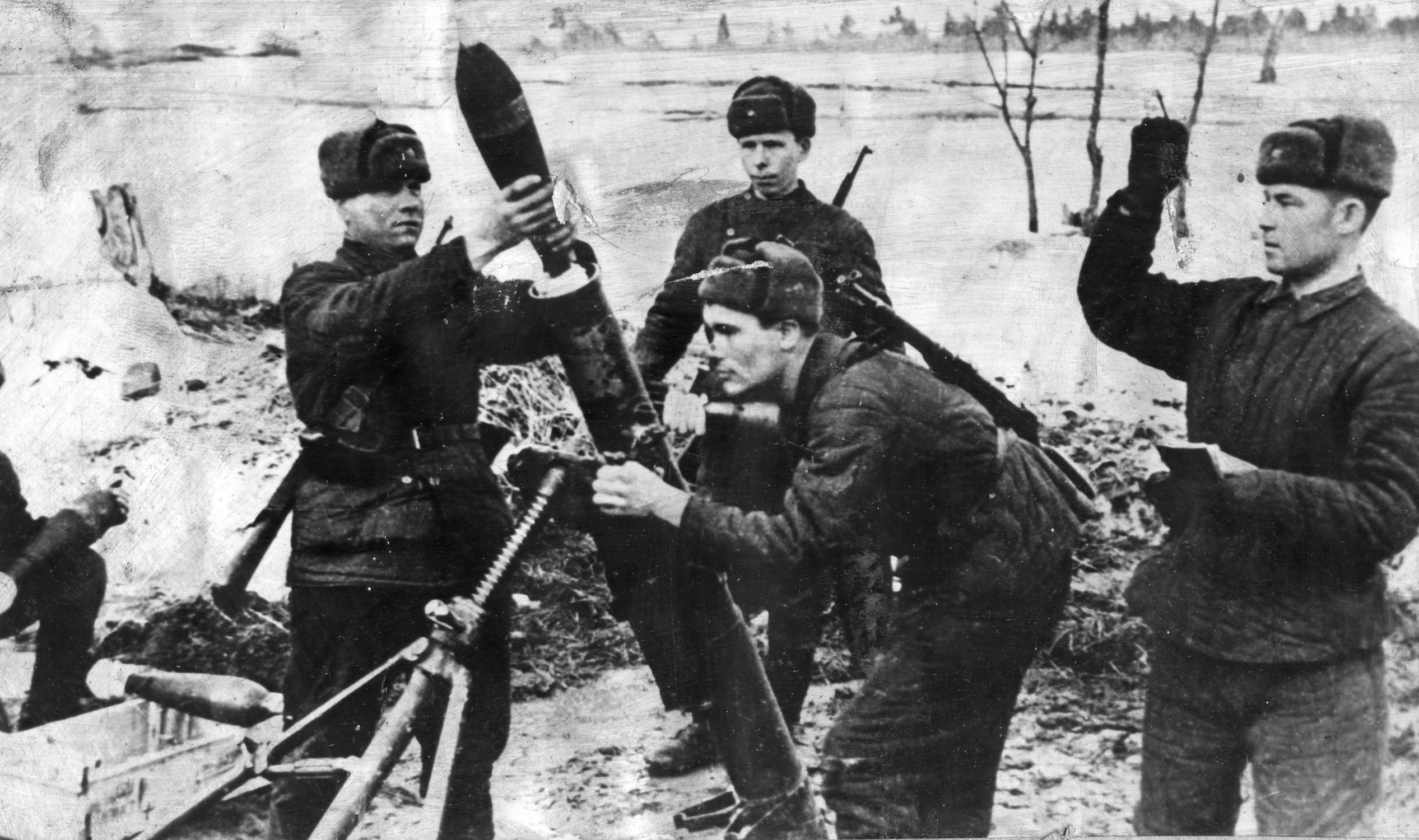 Великая Отечественная война минометные батареи