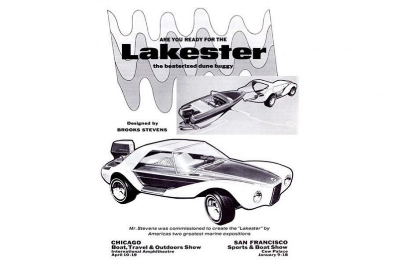 Evinrude Lakester: идеальная плавающая машина из Америки