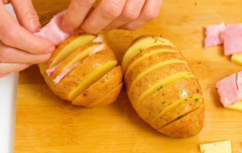 Картошка в беконе в духовке в фольге рецепт с фото