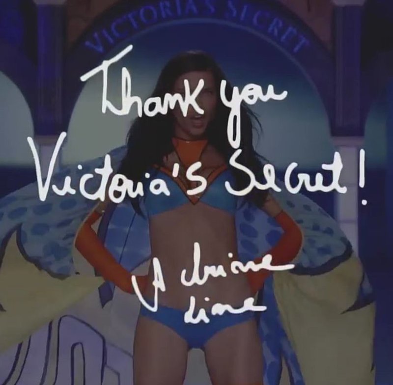 Адриана Лима расплакалась на показе Victoria's Secret