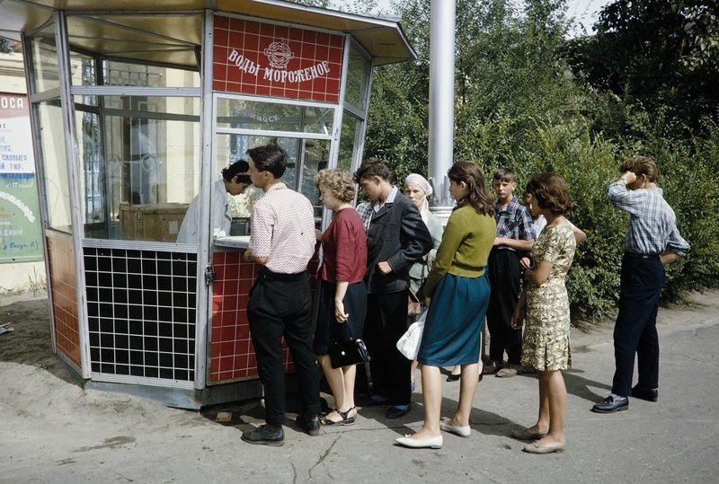 Уличная торговля в Москве 50-х
