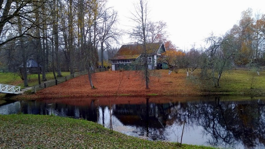 Картина осень в михайловском