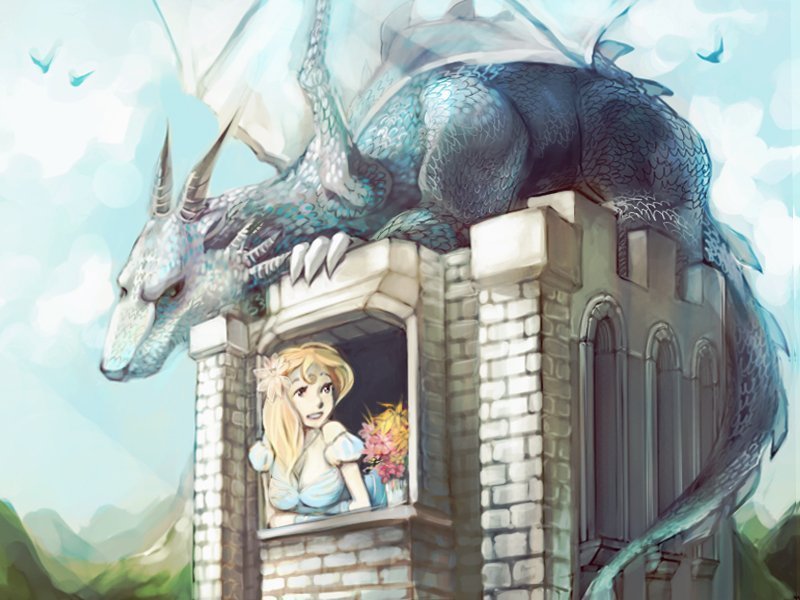 Принцесса и дракон 2023