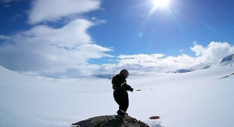 Норвежец с трехлетней дочерью совершил невероятное путешествие
