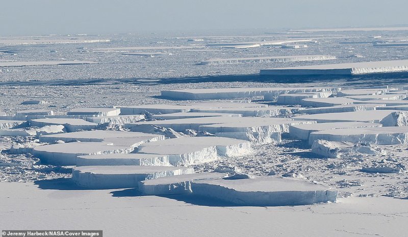 NASA: от Антарктиды откололся гигантский айсберг