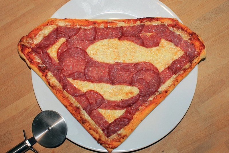 Пицца для супермена
