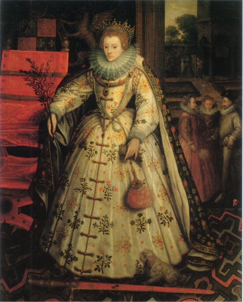 Елизавета I — королева Англии и Ирландии, жившая с 1533 по 1603 год