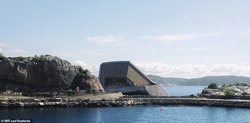 В Норвегии строится самый большой в мире подводный ресторан