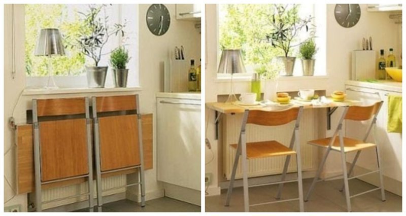 Невероятно компактная и простая мебель для вашей кухни