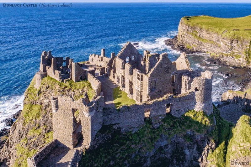 Как выглядели 6 средневековых замков Великобритании до того, как стали руинами