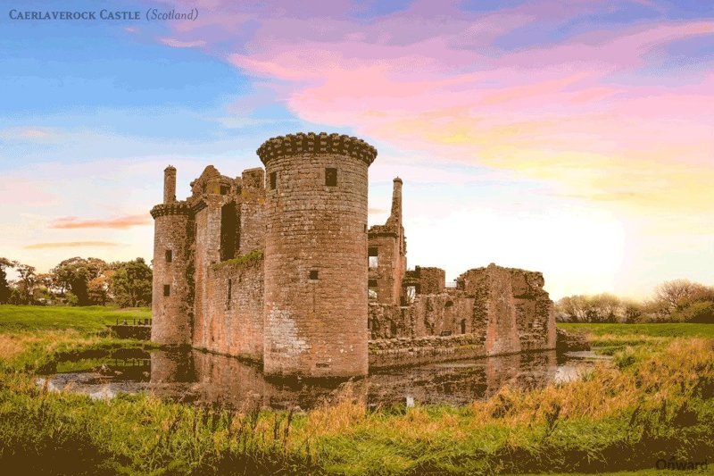 Как выглядели 6 средневековых замков Великобритании до того, как стали руинами