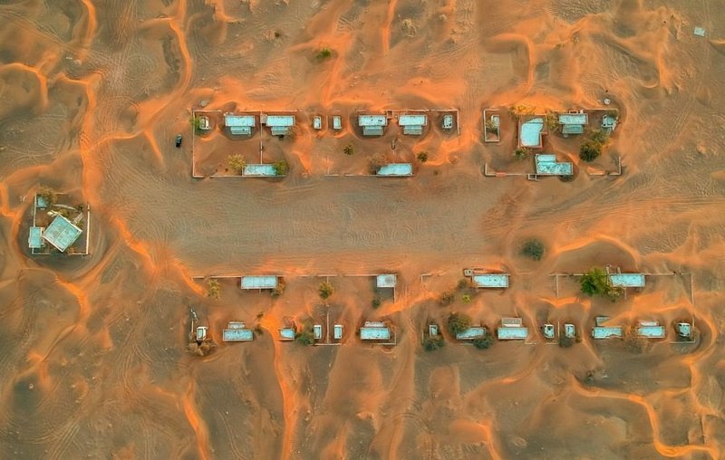 Заброшенная деревня у Аль-Мадам