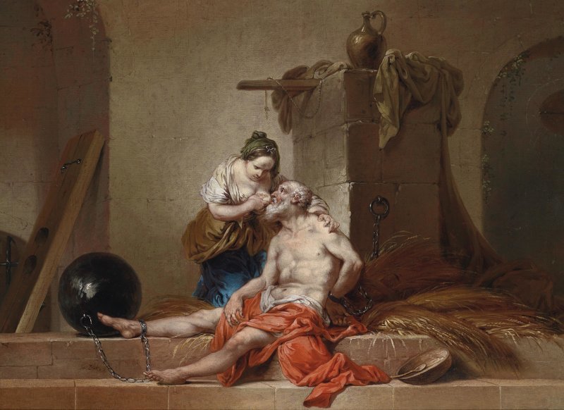 Шокирующее грудное вскармливание - в классической живописи
