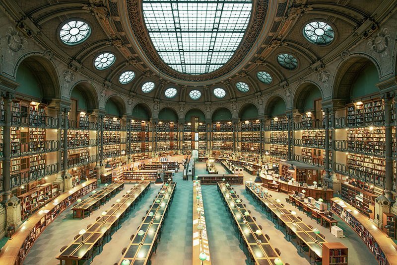 Национальная библиотека Франции - Париж, Франция