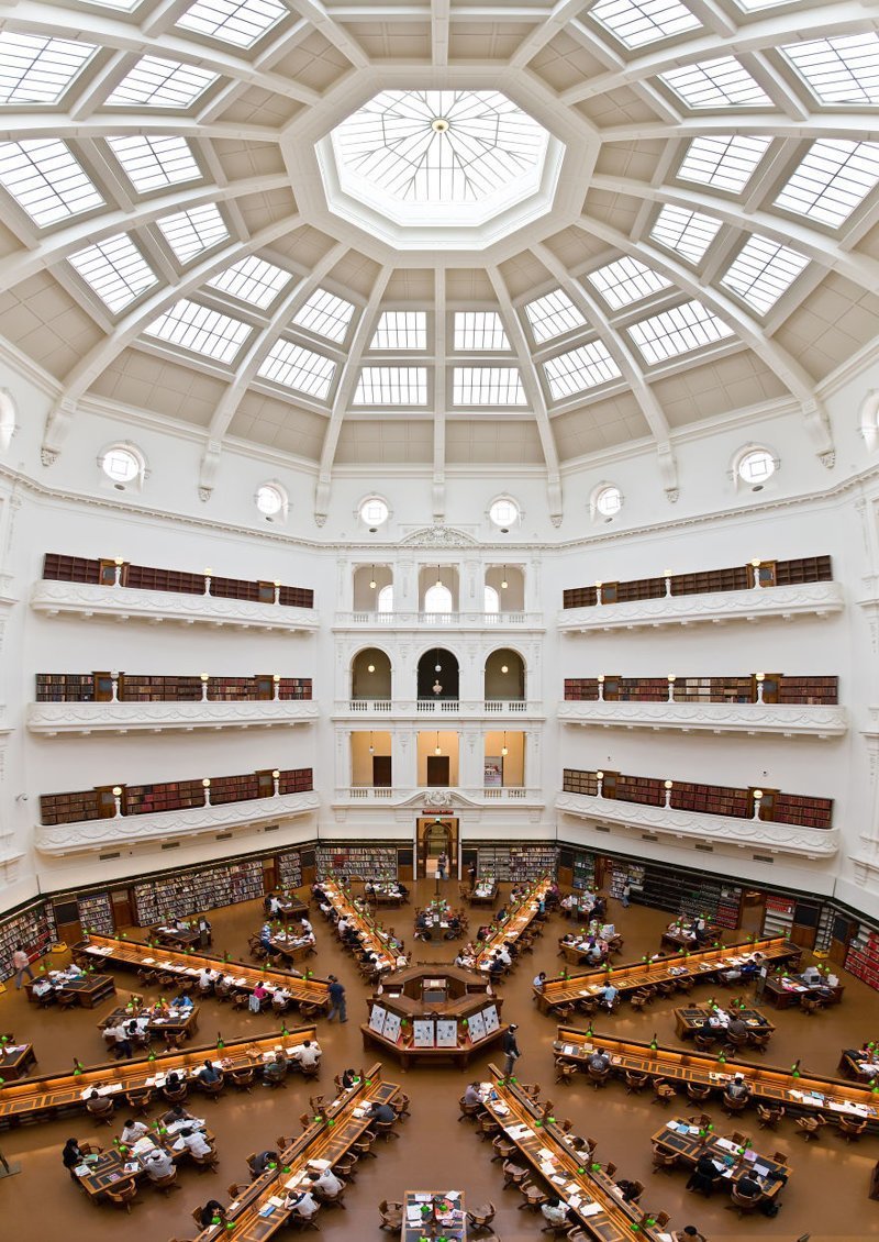 Государственная библиотека штата Виктория - Мельбурн, Австралия