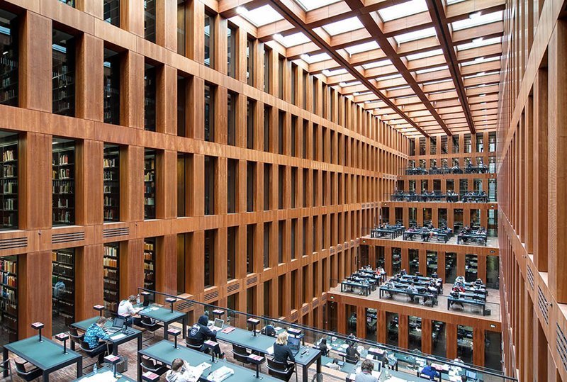 Библиотека Университета Гумбольта - Берлин, Германия
