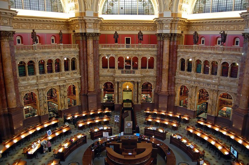 Библиотека Конгресса - Вашингтон, США