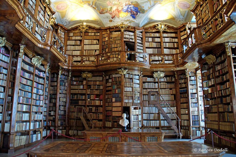 Библиотека монастыря святого Флориана, Австрия