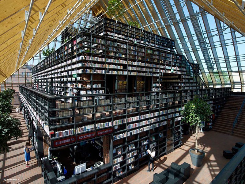 Библиотека Спейкенниссе - Спейкенниссе, Нидерланды