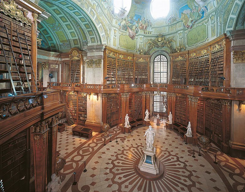 Австрийская национальная библиотека, Вена, Австрия
