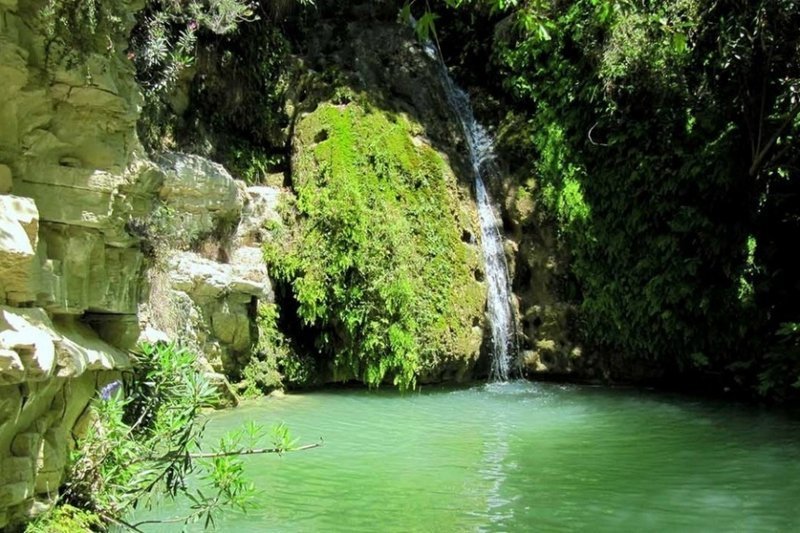Водопад Купальни Адониса - Adonis Baths Waterfall (Kαταρράκτη Άδωνις)