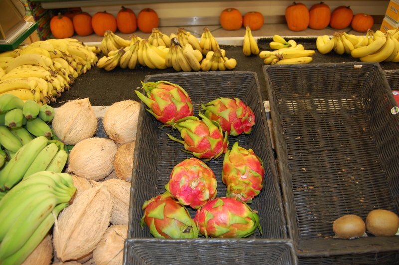 Сочные гавайские фрукты