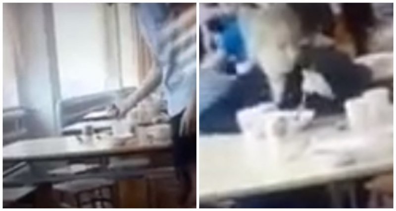Омские школьники выжимали грязные тряпки в чай малышам