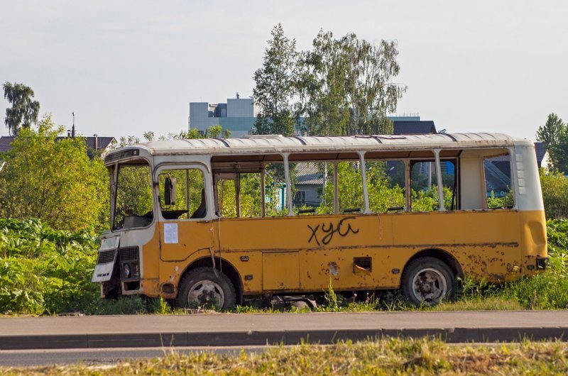 Автобус ПАЗ как неотъемлемая часть российской действительности