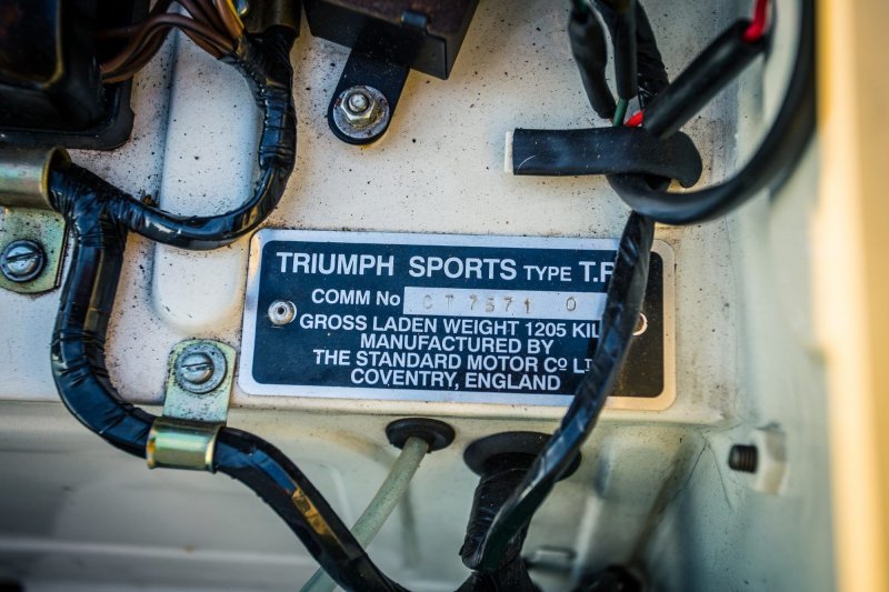 Triumph TR4 1962 - Полицейский родстер