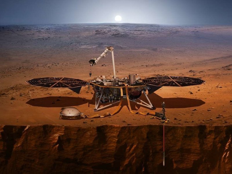 InSight готовится к посадке на Марс