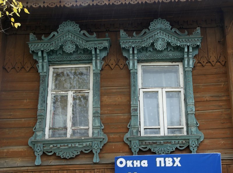Эстетика старых окон и наличников России